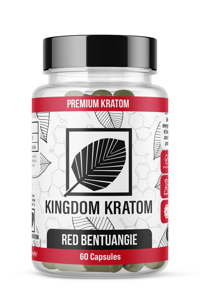 Red Bentuangie Kratom Capsule