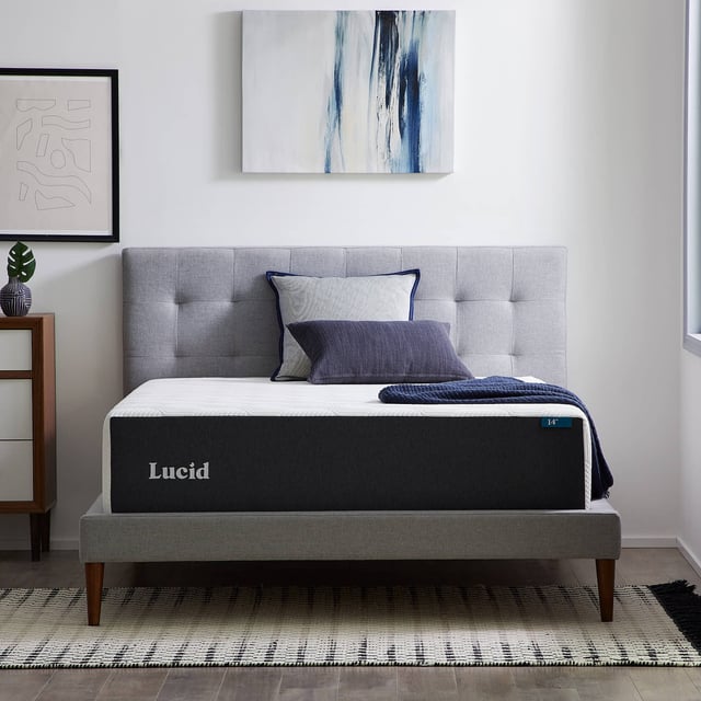14 Inch Plush Gel Memory Foam Mattress