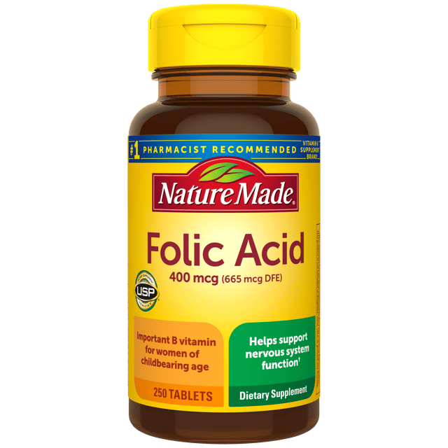 Folic Acid 400 mcg Tablets