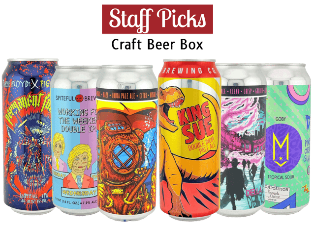 Staff Picks Craft Beer Box