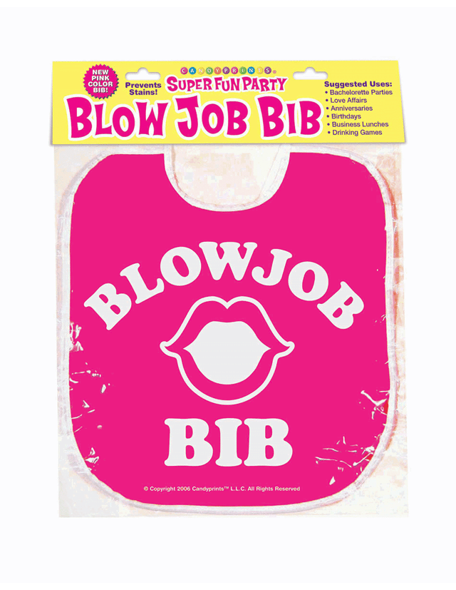 Blow Job Bib Pink