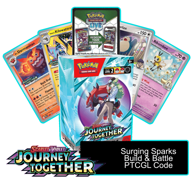 Journey Together Build & Battle Box - 1 of 4 Promos - PTCGL Code