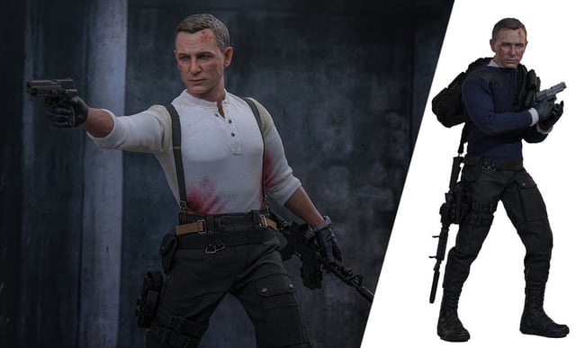 James Bond (Commando Outfit) Sixth Scale Figure by Hot Toys