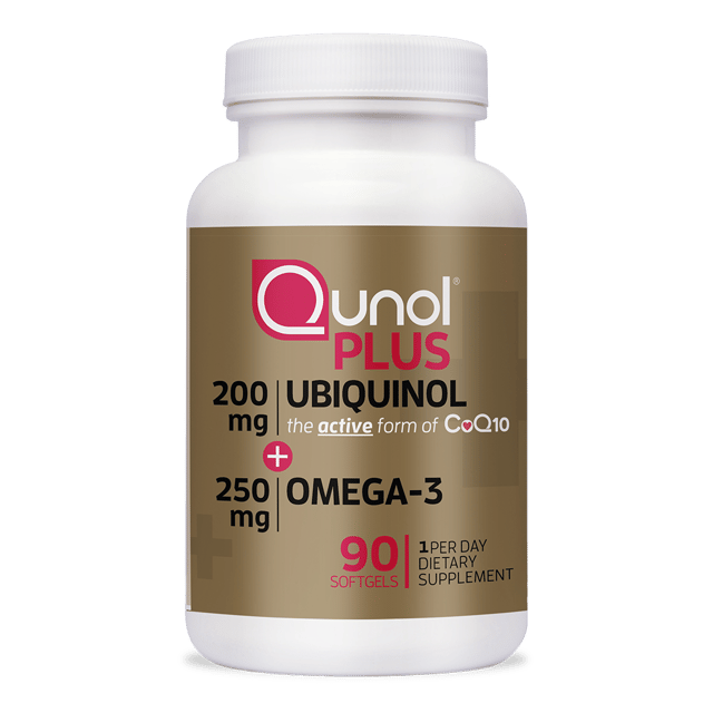 Plus Extra Strength Ubiquinol + Omega-3, 200mg + 250 mg