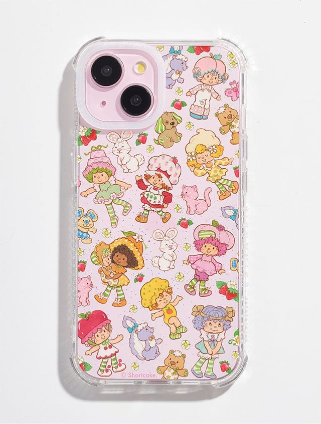 Strawberry Shortcake x Skinnydip Strawberry Land Shock iPhone Case