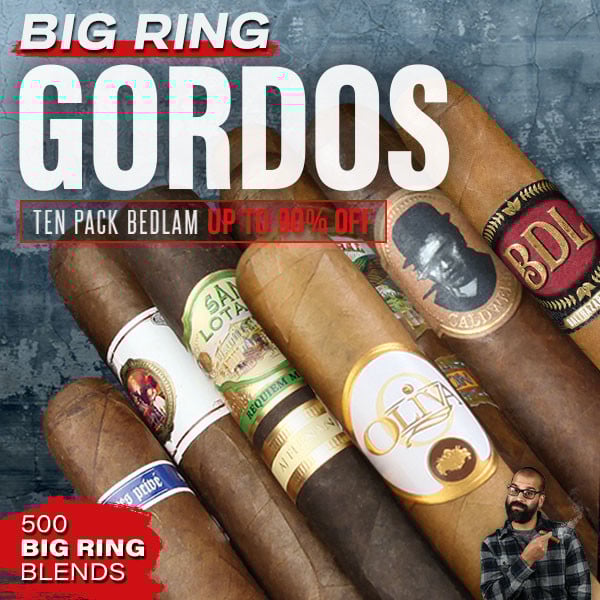 UP TO 90% OFF BIG RING GORDO BOOMSTICKS….500 scrumptious big ring blends from top brands