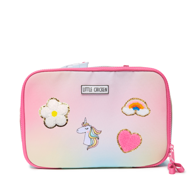 Customizable Lunch Box -  Hazy Rainbow