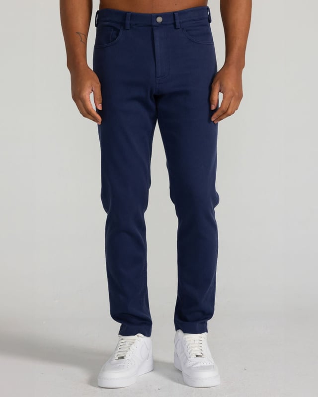 Calvin Pull-On Chino in Navy