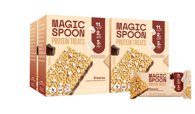 S'mores - 16 Cereal Treats (4 Boxes)