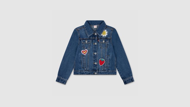 Trucker With Patches Big Girls S-XL