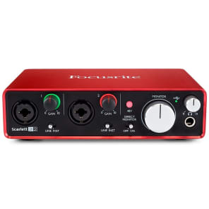 Focusrite Scarlett 18i8 2nd Gen USB Audio Interface | Reverb