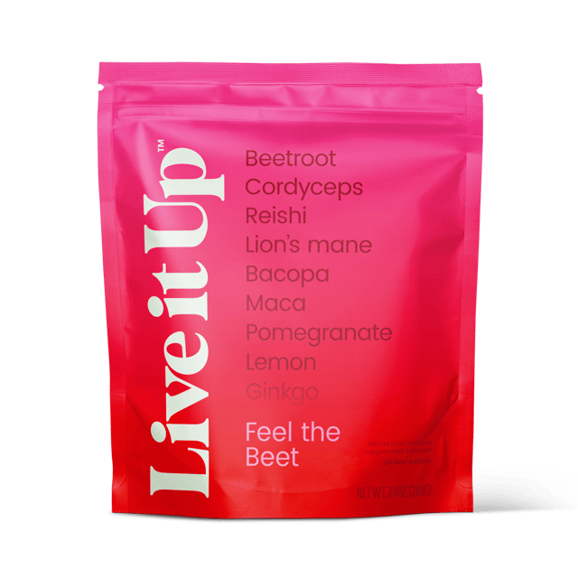 Feel the Beet: beet root powder with adaptogens