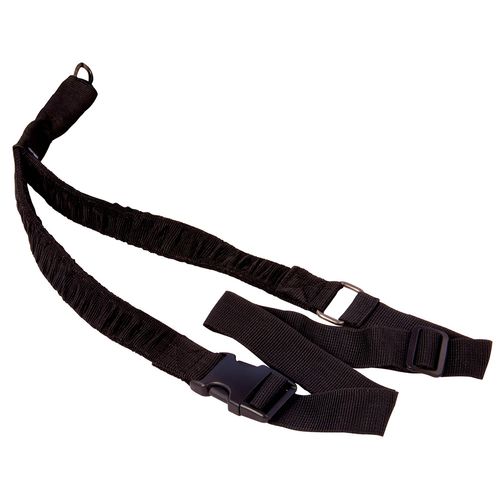 Caldwell 156215 Single Point Tactical Sling Black Nylon with Adjustable Bungee Design, Quick Detach Carabiner, for AR Platform Rifles