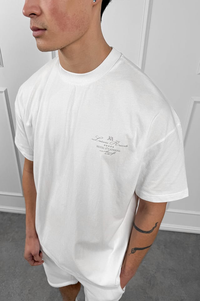 Amalfi Resort  T-Shirt - Off White