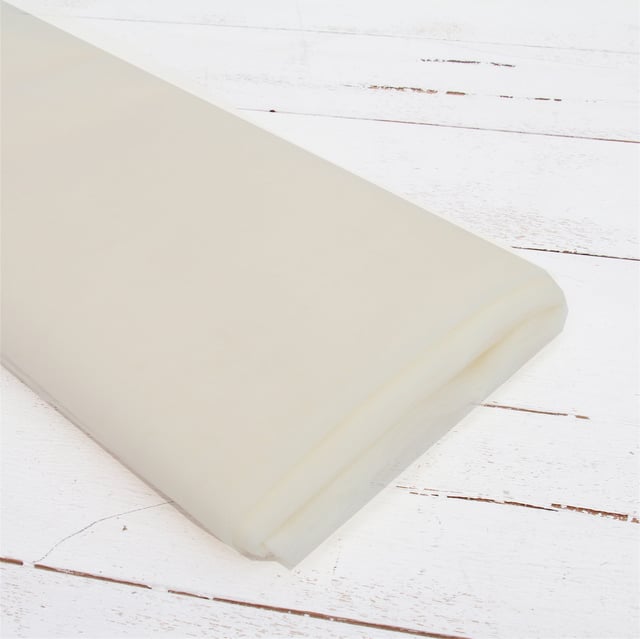 Premium Soft Tulle Fabric - 20 Yards by 54" Wide - Ivory