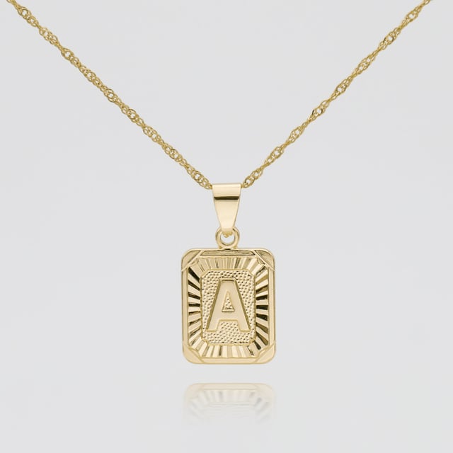 Classic Initial Necklace
