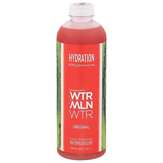 Wtrmln Wtr Juiced Watermelon Cold Pressed - 33.8 Fl. Oz.