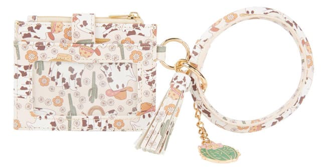 Western Cow Print Wristlet ||PB107824825960||