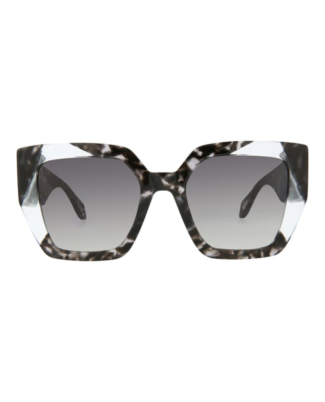 Just Cavalli Square-Frame Acetate Sunglasses