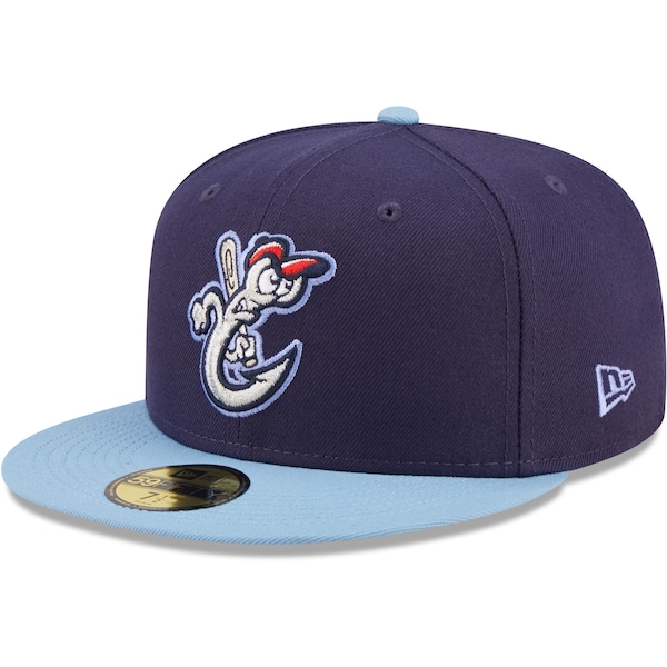 Men's Corpus Christi Hooks New Era Navy Authentic Collection 59FIFTY Fitted Hat