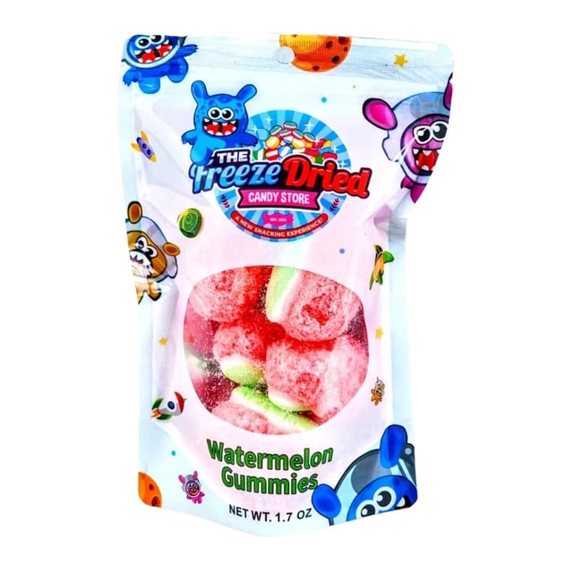 The Freeze Dried Candy Store Freeze Dried Watermelon Gummies