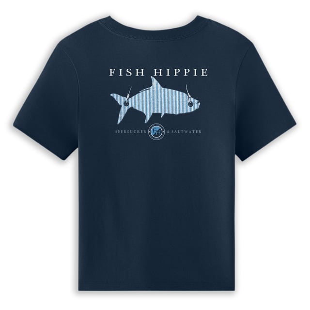 Women's Seersucker & Saltwater Tee
