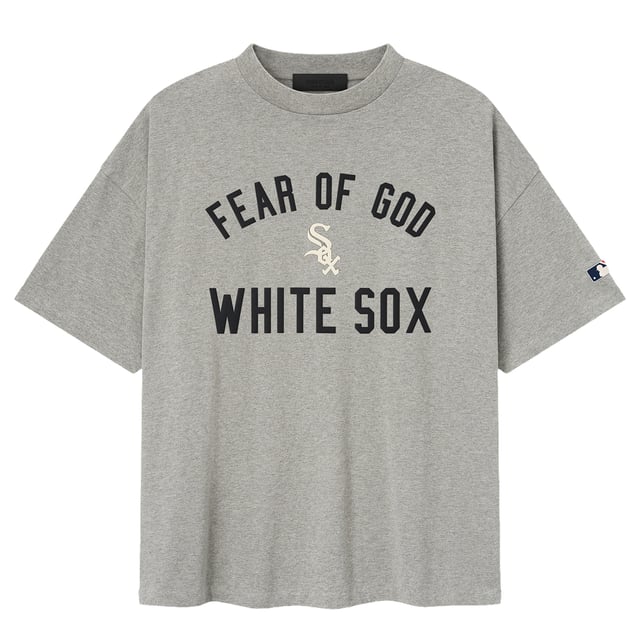 Men's Chicago White Sox Fear of God x MLB Heather Gray 90's Fit T-Shirt