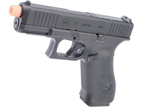 Elite Force Fully Licensed GLOCK 45 Gen.5 MOS Gas Blowback Airsoft Pistol w/ Optic Plates by GHK (Model: Standard)
