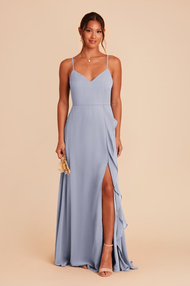 Theresa Chiffon Dress - Sage