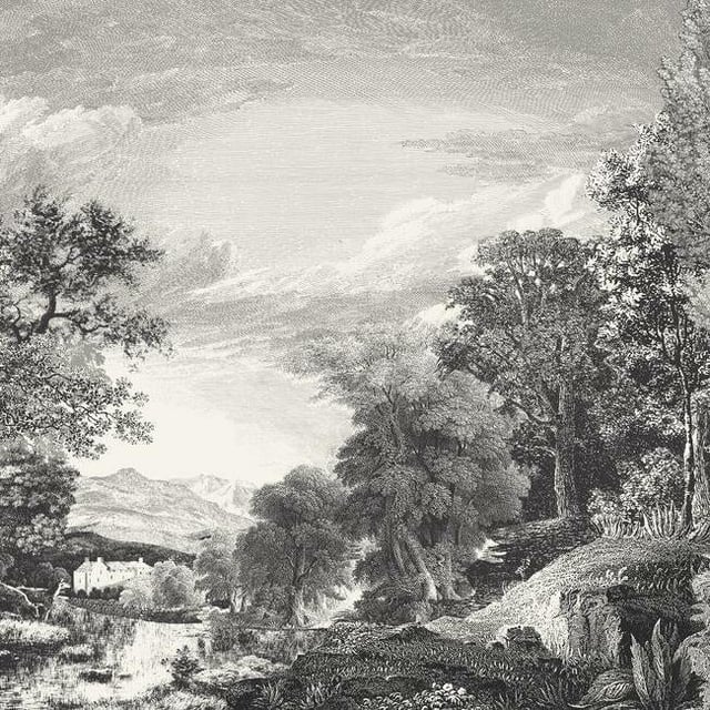 Provincial Scenic Wall Mural