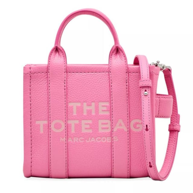 Marc Jacobs The Leather Small Tote Bag - Petal Pink