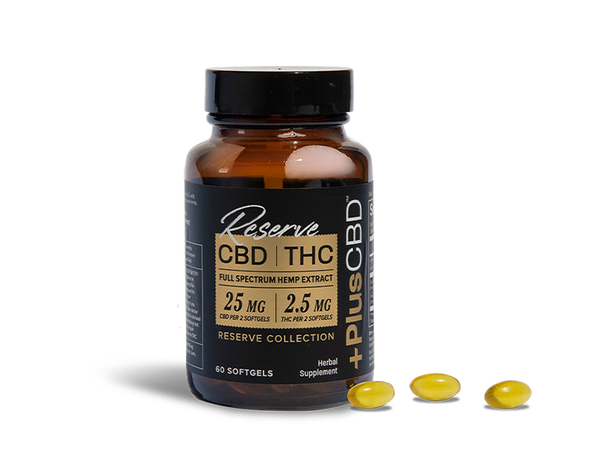 CBD Softgel Capsules Reserve Collection