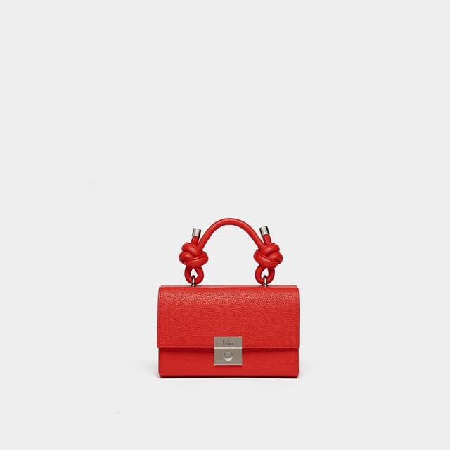 MARY BAG MINI PEBBLE RED