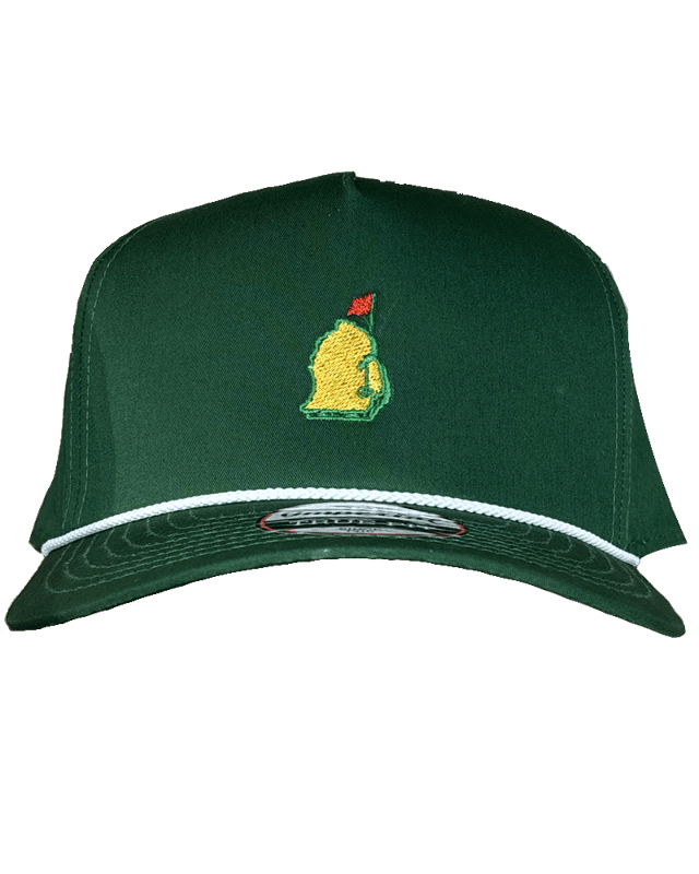 5 Panel Mitten Flag w/ Braid Snapback