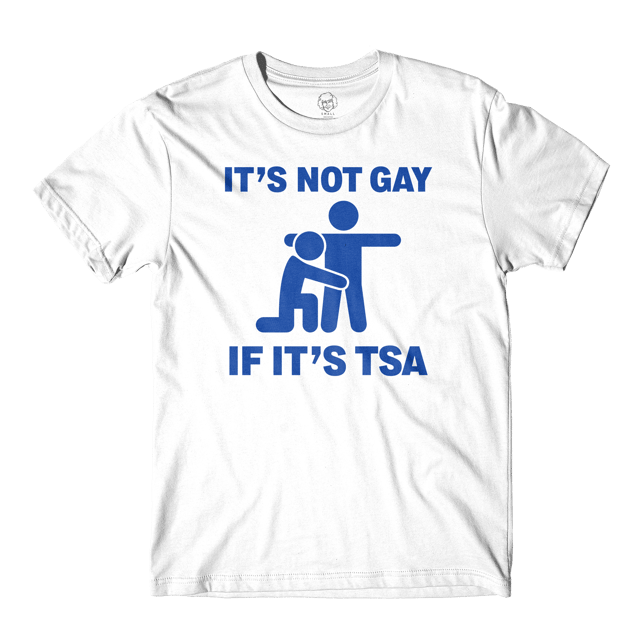 It's Not Gay White Tee