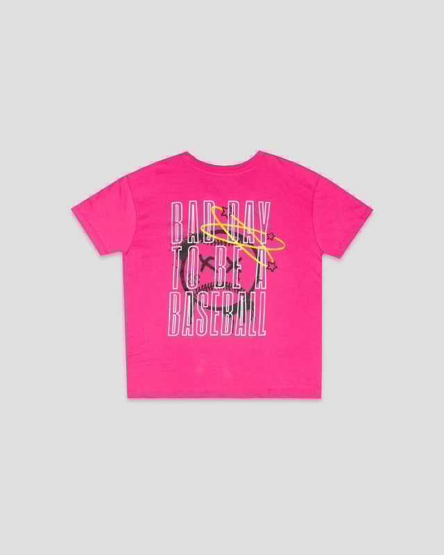 Bat Bros Bad Day T-Shirt (Pink) - Youth