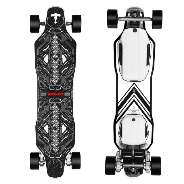 Backfire Zealot X2 Gear Drive Electric Skateboard with Major V3 Remote