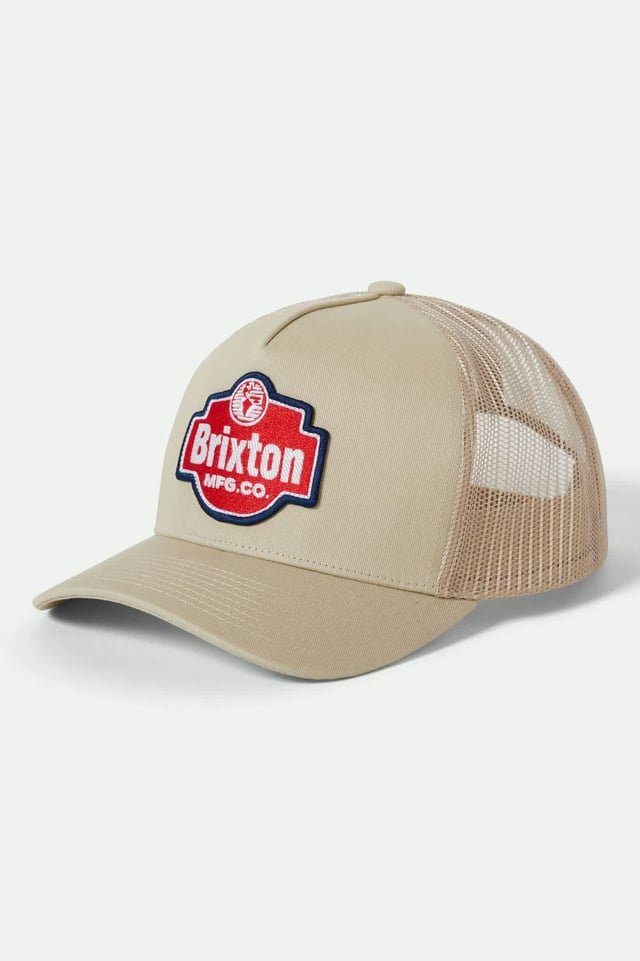 Genuine Quality Netplus Trucker Hat - Sand/Sand