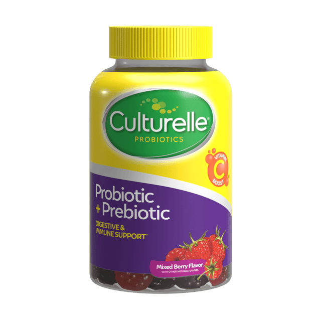 Probiotic + Prebiotic Gummies for Adults | Culturelle®