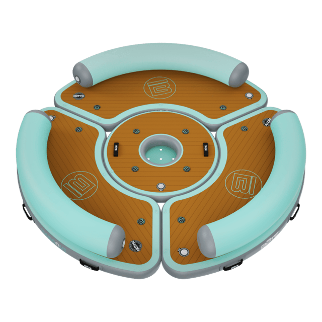 Inflatable Dock Hangout 360 Trio with Bar