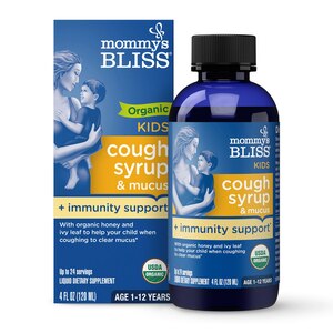 Organic Kids Cough Syrup & Mucus plus Immunity Support​
