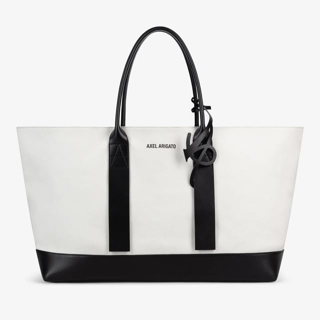 Axel Arigato Note Cotton-Canvas Shopper Bag