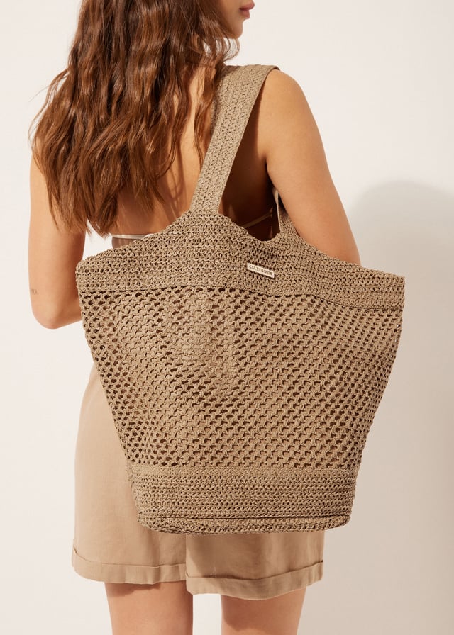Beach Bag with Pouch