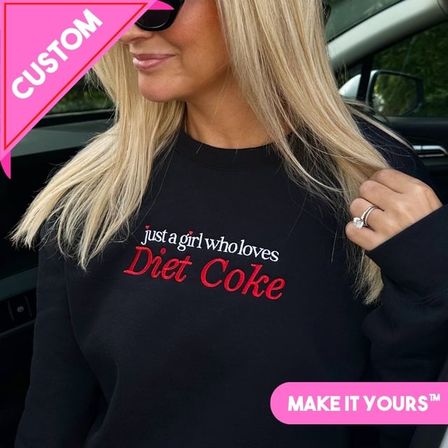Make It Yours™ 'Just A Girl Who Loves' Crewneck Sweatshirt