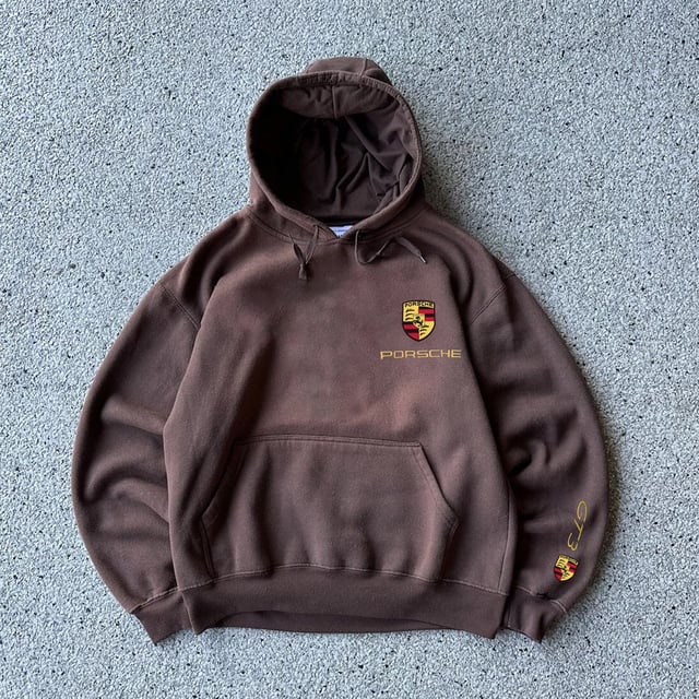 Unisex 90s Racing Embroidered Oversized Hoodie