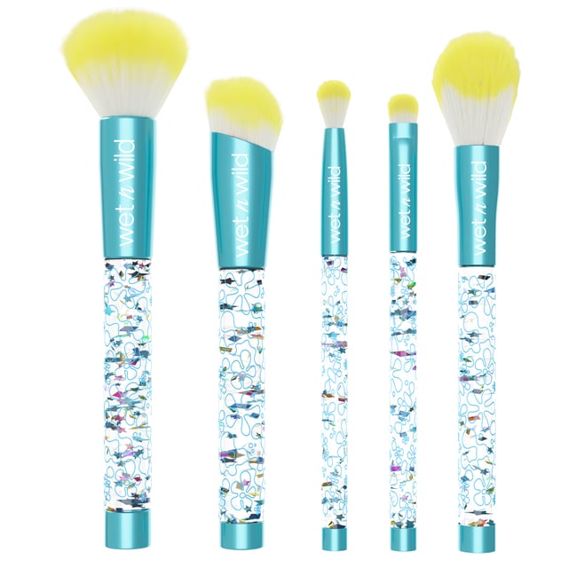 THE WATER'S FINE! 5-PIECE MAKEUP BRUSH SET