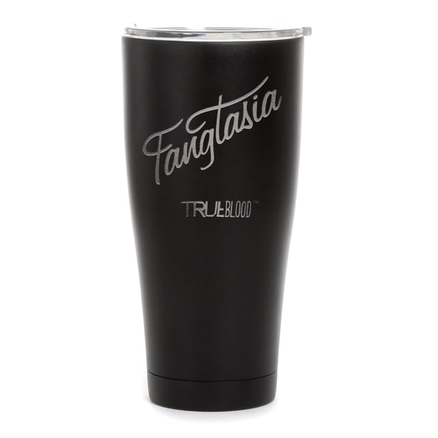 True Blood Fangtasia Laser Engraved Tumbler