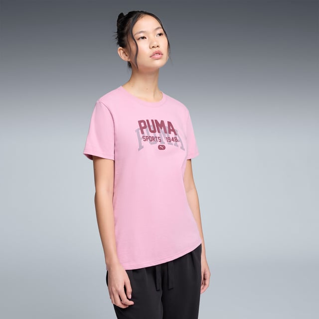 Graphic Varsity Tee Women