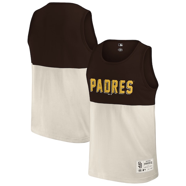 San Diego Padres Darius Rucker Collection by Fanatics Colorblock Tank Top - Brown