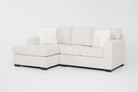 Rincon Cream 2 Piece Sectional With Right Arm Facing Loveseat & Left Arm Facing Chaise